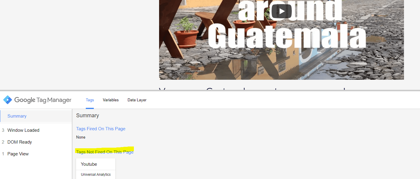 Créer un suivi/tracking des vidéos Youtube sur son site avec Google Tag